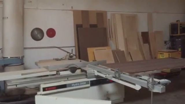 SCMI "HYDRO 3200" SLIDING PANEL SAW смотреть онлайн