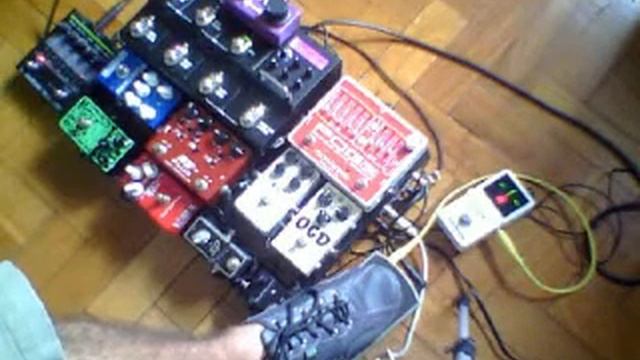 Joao Gaspar - Pedaltrain Jr (line 6 M9, POG 2 , Wampler, Xotic, Fulltone, TC Electronic) смотреть онлайн