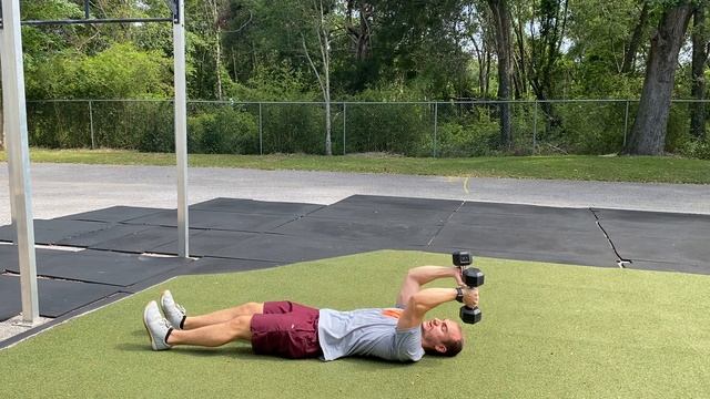 DB Skullcrushers (Supine Triceps Extension) смотреть онлайн