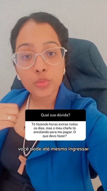 Tô fazendo horas extras todos os dias, mas o meu chefe tá me enrolando pra me pagar. O que fazer? смотреть онлайн