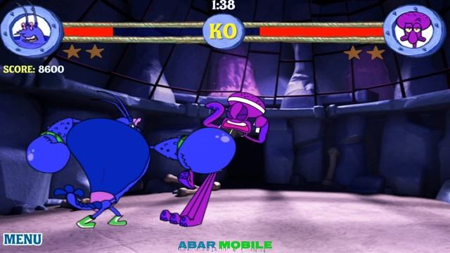 Larry vs SpongeBob SquarePants, Sandy Cheeks, Mr Krabs, Squidward, Patrick Star: Hard Tournament смотреть онлайн