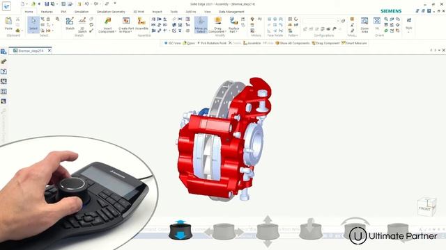 3DConnexion - Space Mouse Overview | Solid Edge смотреть онлайн