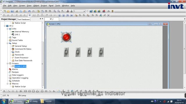 How to Use GD350 Virtual terminal смотреть онлайн