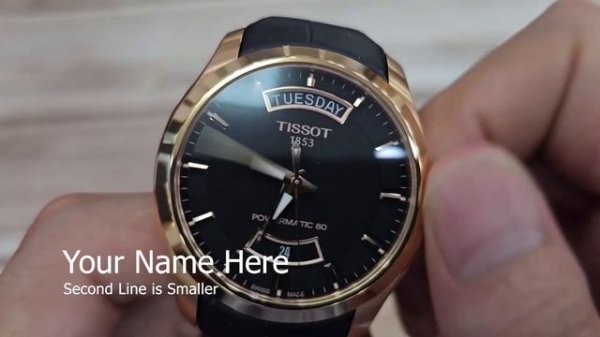 Review Tissot Couturier Day Date POWERMATIC 80 T035.407.36.051.01 T035.407.16.051.03