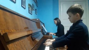 А. Роули Миниатюрный концерт для фортепиано с оркестром Соль мажор