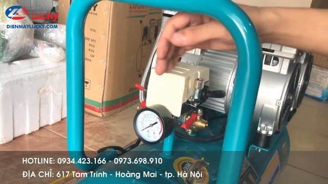 Review Máy nén khí không dầu JETMAN 50L | Điện máy Lucky смотреть онлайн