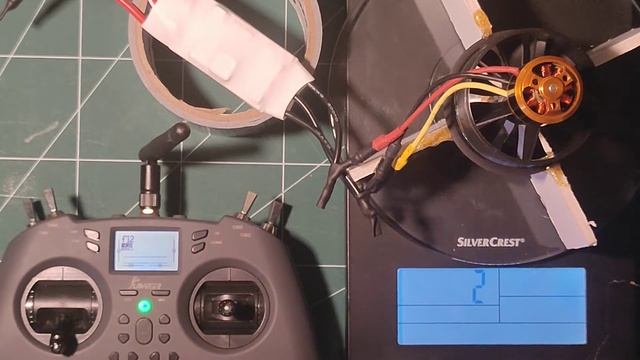 50mm EDF Static Thrust Power Output Test (wide range of batteries) смотреть онлайн