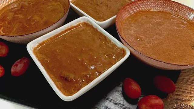 Шоколадный мусс из молока и шоколада с виноградом! смотреть онлайн