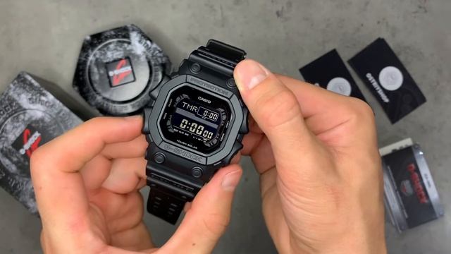 Король G-SHOCK / GX-56BB-1ER Налаштування та огляд