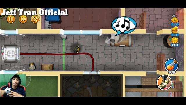 Robbery Bob - Smart Dog vs Money Pants Bob Perfect Game #36 смотреть онлайн