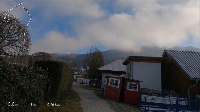 Virtual Run #03: 35 minutes lake side Traunsee / Upper Austria смотреть онлайн