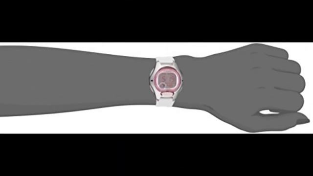 Casio Women's LW200-7AV Digital Watch with White Resin Strap смотреть онлайн