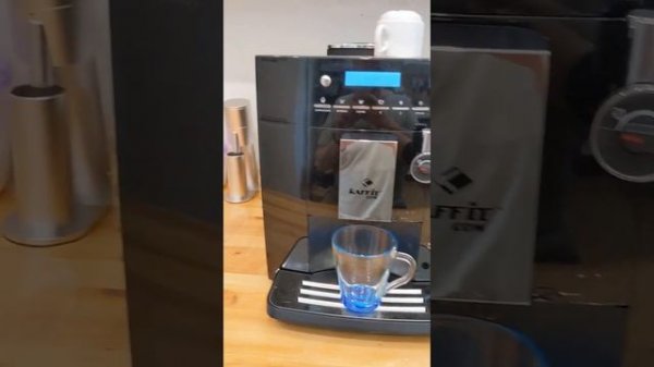 Кофемашина KAFFIT NIZZA (KLM 1604), демонстрация работоспособности