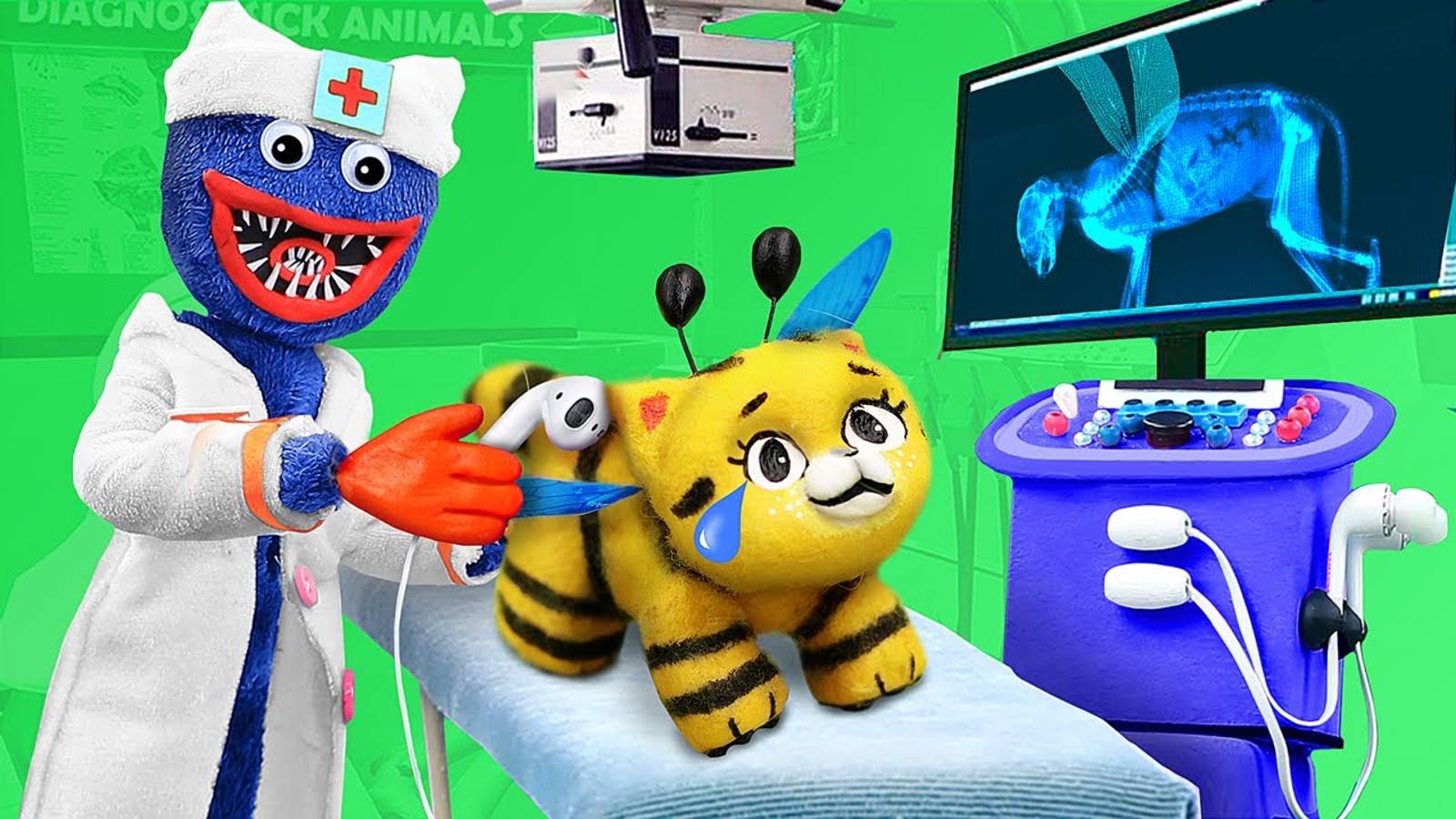 Ветеринарная клиника Поппи Плейтайм - 10 идей для кукол смотреть онлайн