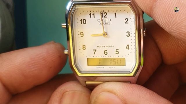 CASIO 5154, HOW TO SET TIME MANUALLY. @WATCHIADOR VLOG. смотреть онлайн