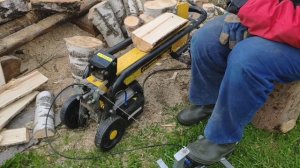 Дровокол Champion 5001. Удачная модернизация управления.