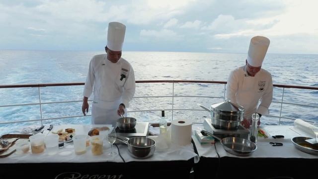 Regent Connects | Mediterranean Sea Bass with Chef Ronald смотреть онлайн
