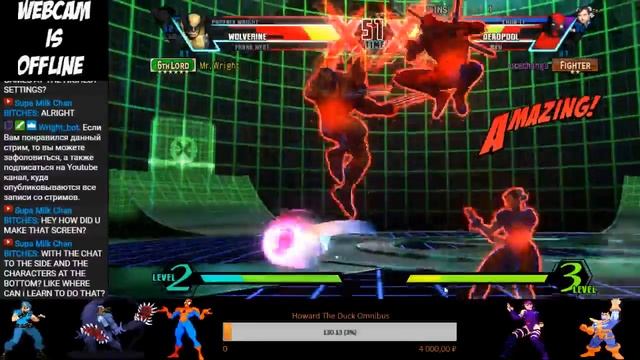 IT'S MAHVEL, BABY! ОНЛАЙН UMVC3. ДОБИВАЕМ 10 ЧАСОВ! НОЧНОЙ МАРВЕЛ! смотреть онлайн