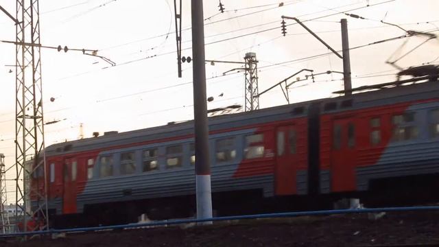 Электропоезд ЭТ2-027, СПб / EMU ET2-027, SPb смотреть онлайн