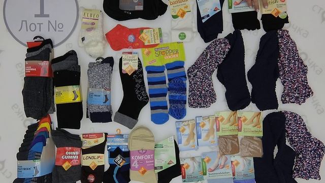 Socks New Mix 1, цена за кг: 19.04 евро, сток одежда оптом смотреть онлайн