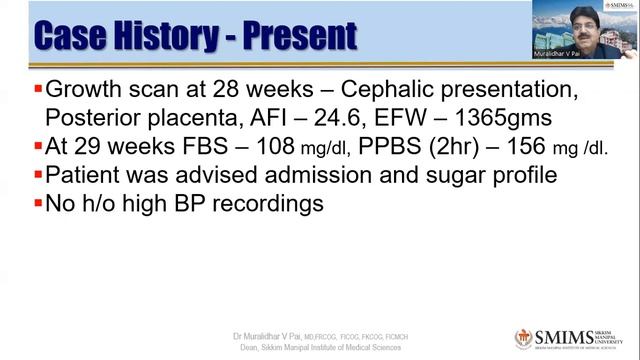 Diabetes in Pregancy Case Discussion Part 1 with Prof Dr Muralidhar V Pai смотреть онлайн