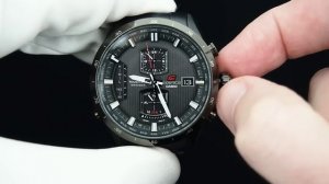 Edifice Casio Atomic Worldtimer Chronograph  EQW-A1110DC