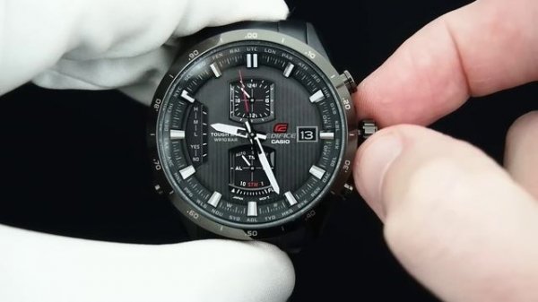 Edifice Casio Atomic Worldtimer Chronograph  EQW-A1110DC