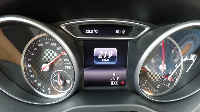 Mercedes-Benz A220d maxing out on the Autobahn (231 km/h) смотреть онлайн
