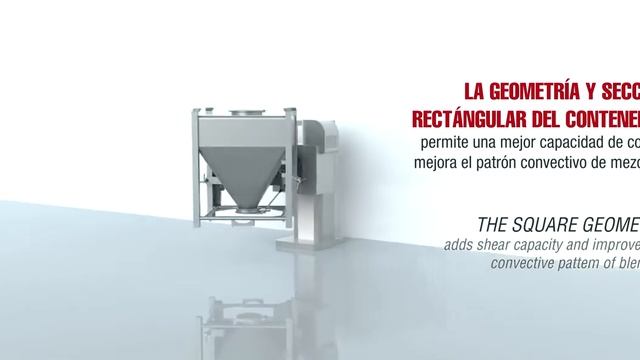 PackandProcess – COMASA Mezclador de Bin - Bin Blender Modelo BVC смотреть онлайн