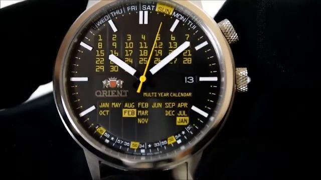 ORIENT MULTI YEAR CALENDAR WV0871ER смотреть онлайн