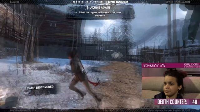 So we swim again, Barbie Lara | Rise of the Tomb Raider #12 with Shorty and Kaktus смотреть онлайн
