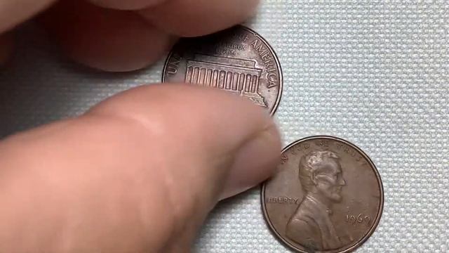 USA Lincoln 1967,1968s,1969d one cent смотреть онлайн