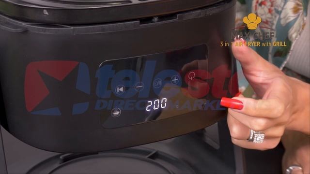MaxChef 3 in 1 Air Fryer with Grill смотреть онлайн
