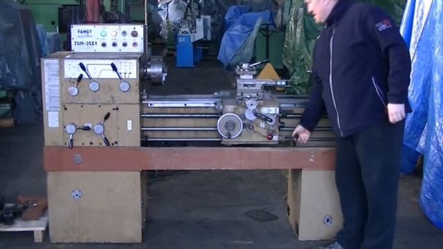Tokarka TUM 35 E1 x 1000 WWW.MASZPOL.PL смотреть онлайн