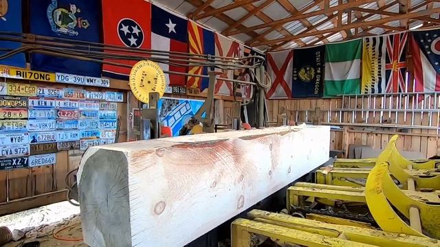 sawing a nice white pine log # 433 смотреть онлайн
