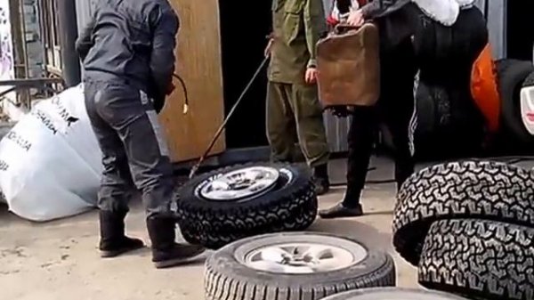 шиномонтаж огнем