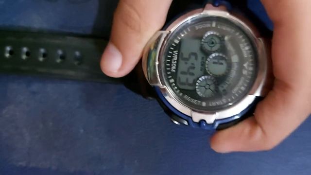 How To Set Wr30m Whach Time,date,day,month,alarm