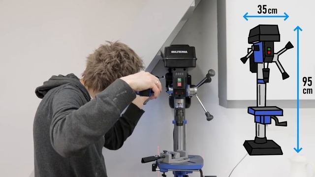 Bench Drill Review - Good News and Very Bad News (Biltema BD5512) смотреть онлайн
