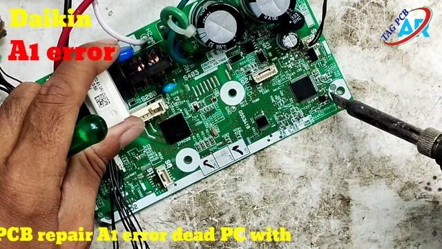 Daikin split AC A1 error/Daikin split ac indoor green light blinking | daikin ac error code solutio смотреть онлайн