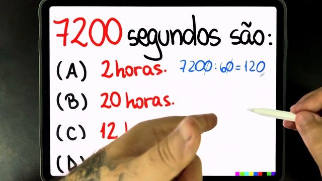 🔥 Você Sabe CONVERTER DE SEGUNDOS PARA HORAS? Muita gente ERRA ESSA DIVISÃO DE TEMPO! смотреть онлайн