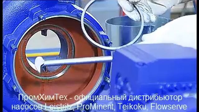 3 из 10 Демонтаж насоса KSB Etanorm рабочее колесо щелевые кольца смотреть онлайн