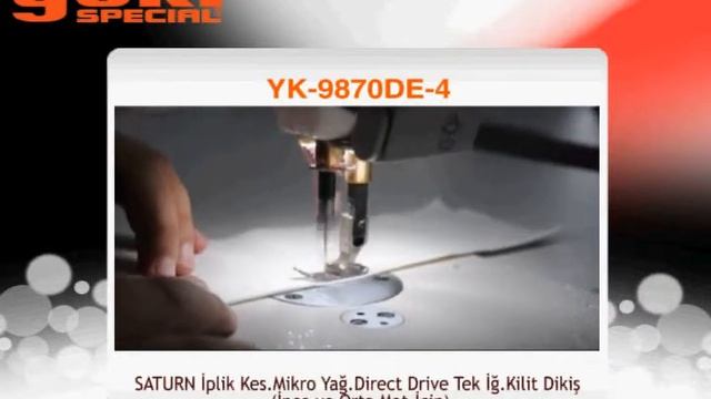 YUKİ MAKİNA YK-9870DE-4 смотреть онлайн