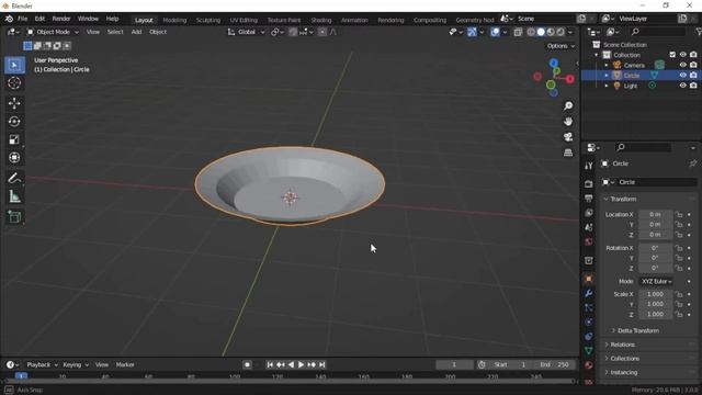 Modelling A Plate in Blender | Blender 3 version смотреть онлайн