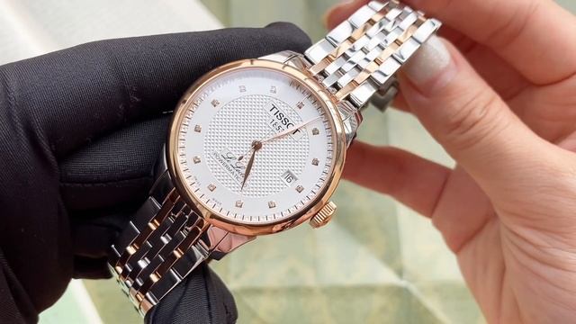 Tissot LeLocle Powematic80 Diamond T006.407.22.036.01 #donghochinhhang #donghocu #donghonam #tissot