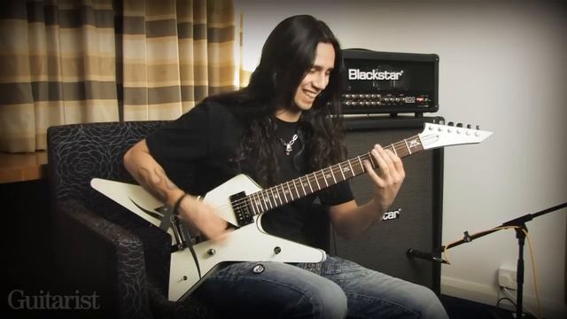 Gus G Plays Classic Ozzy Riffs Exclusive Guitarist Magazine HD смотреть онлайн