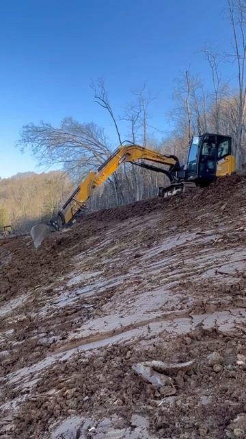 Sany Sy80 on the slope !#constructionequipment #construction #excavator #heavyequipment смотреть онлайн