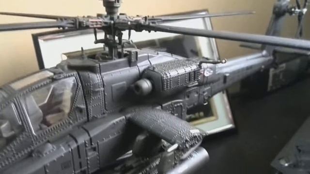 Review Franklin Mint's AH-64D Apache Longbow attack helicopter смотреть онлайн
