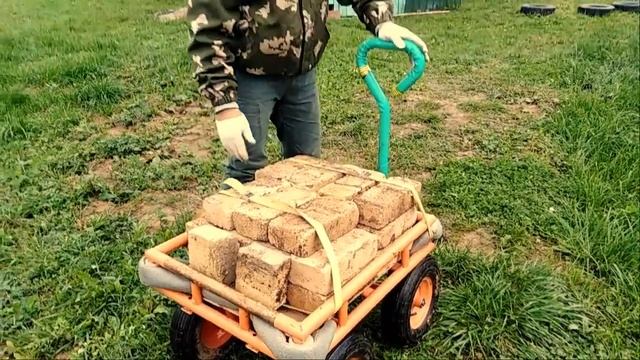 Тележка Муравей тащит! Кирпичи практика август 2019 смотреть онлайн