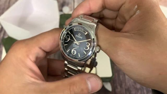 [ Cực Phẩm ] Titoni Airmaster 93933 S-256 qua sử dụng cực đẹp - G8 Watch - 0774.15.2345 смотреть онлайн