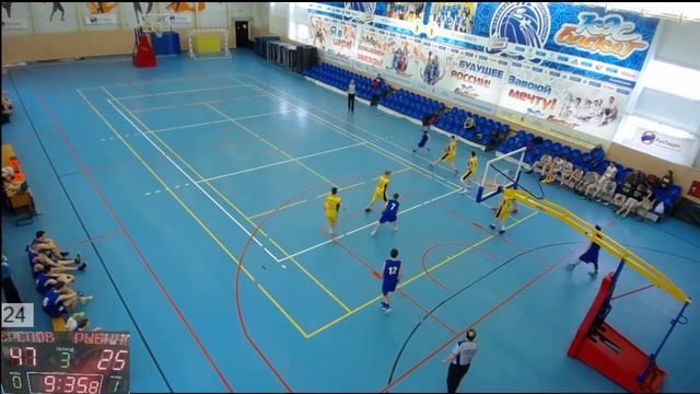 02 Череповец - Рыбинск 88-61. 3 тур Чемпионата ОБЛ. Юноши 2000-1999. Углич смотреть онлайн